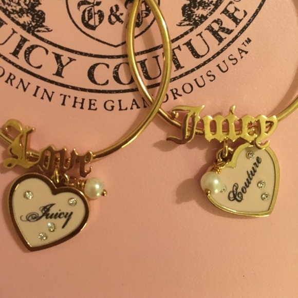 Juicy Couture Hoop earrings - Picture 2 of 2