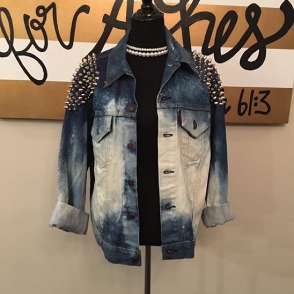 xl custom made Levi's trucker jacket