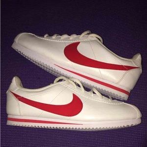 Nike Cortez White & Red Retro Runners