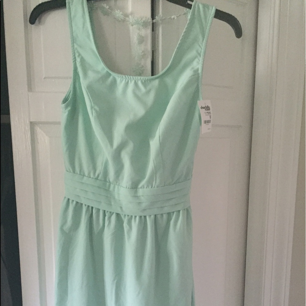 Charlotte Russe BNWT seafoam dress flower detail
