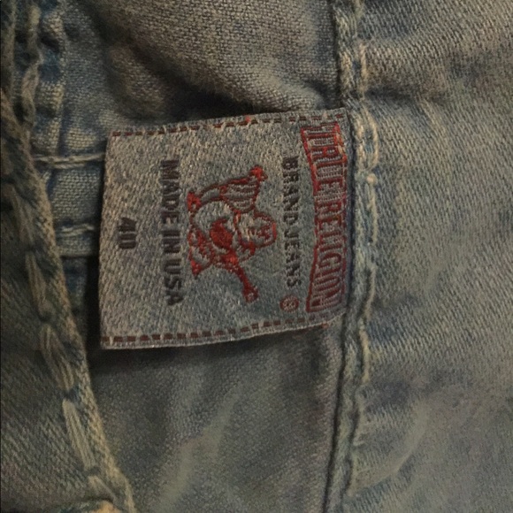 True Religion Ricky Straight Super T Jeans - Picture 4 of 7