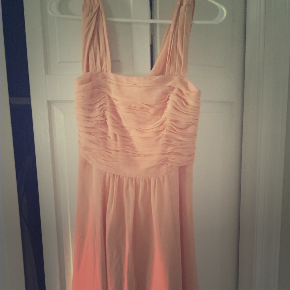 Anne Taylor size 2 coral pink dress