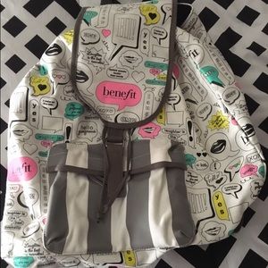 Benefit back back & make up bags