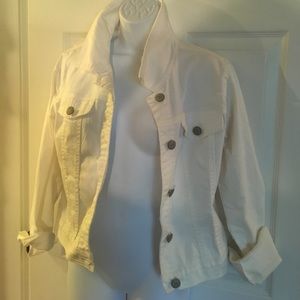 Cherokee white Jean jacket