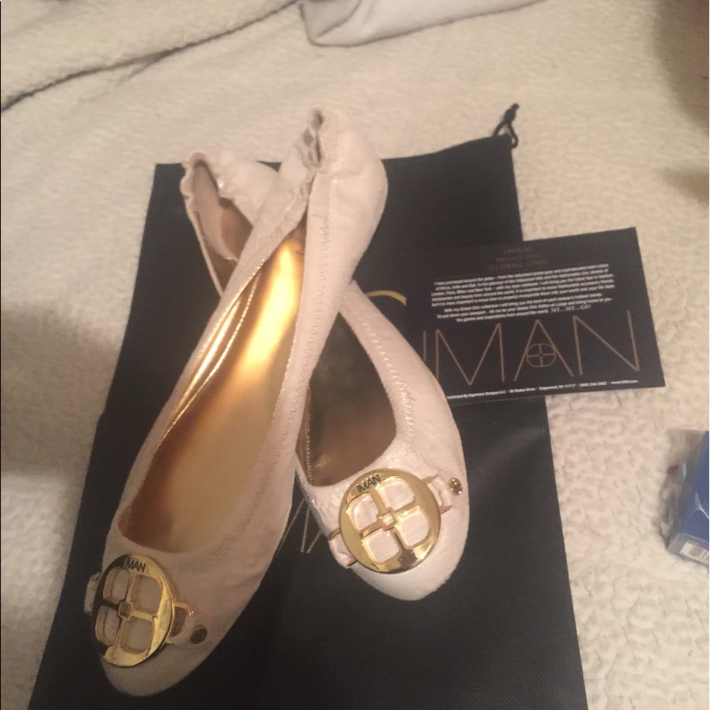 Iman slip in shoes