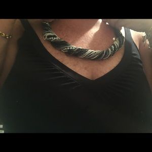 Contemporary beaded necklace