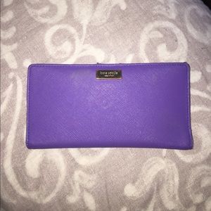 Kate spade purple wallet