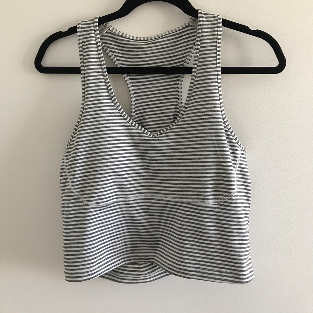 Manduka racerback crop top