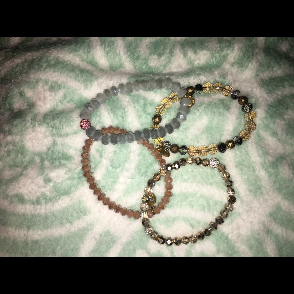 Sparkling bracelets