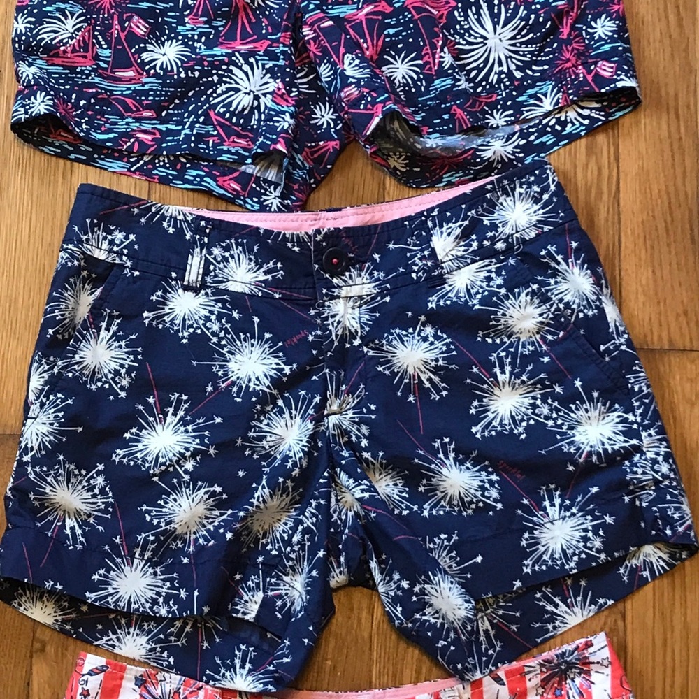Lilly Pulitzer sparkle glow shorts