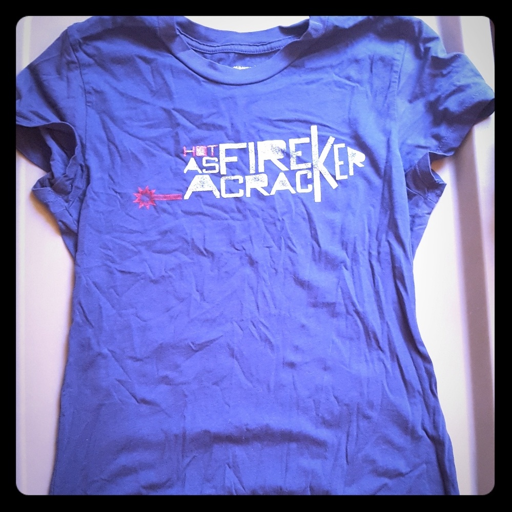 Hot as a firecracker t shirt