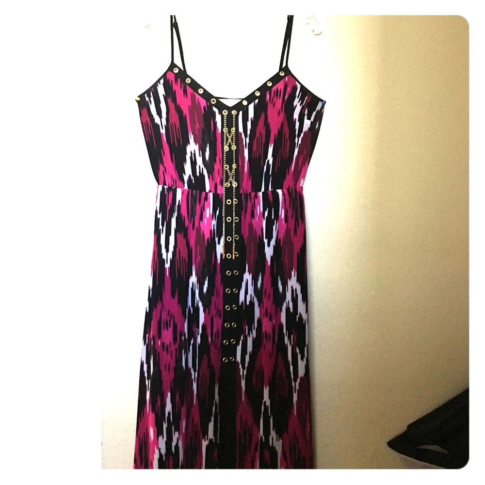 Michael Kors Front Slit Maxi Dress