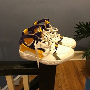 Huaraches retro lakers edition