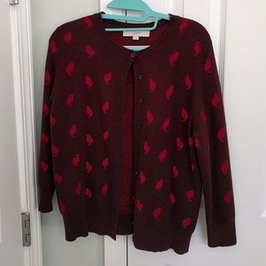 Loft kitty cat cardigan