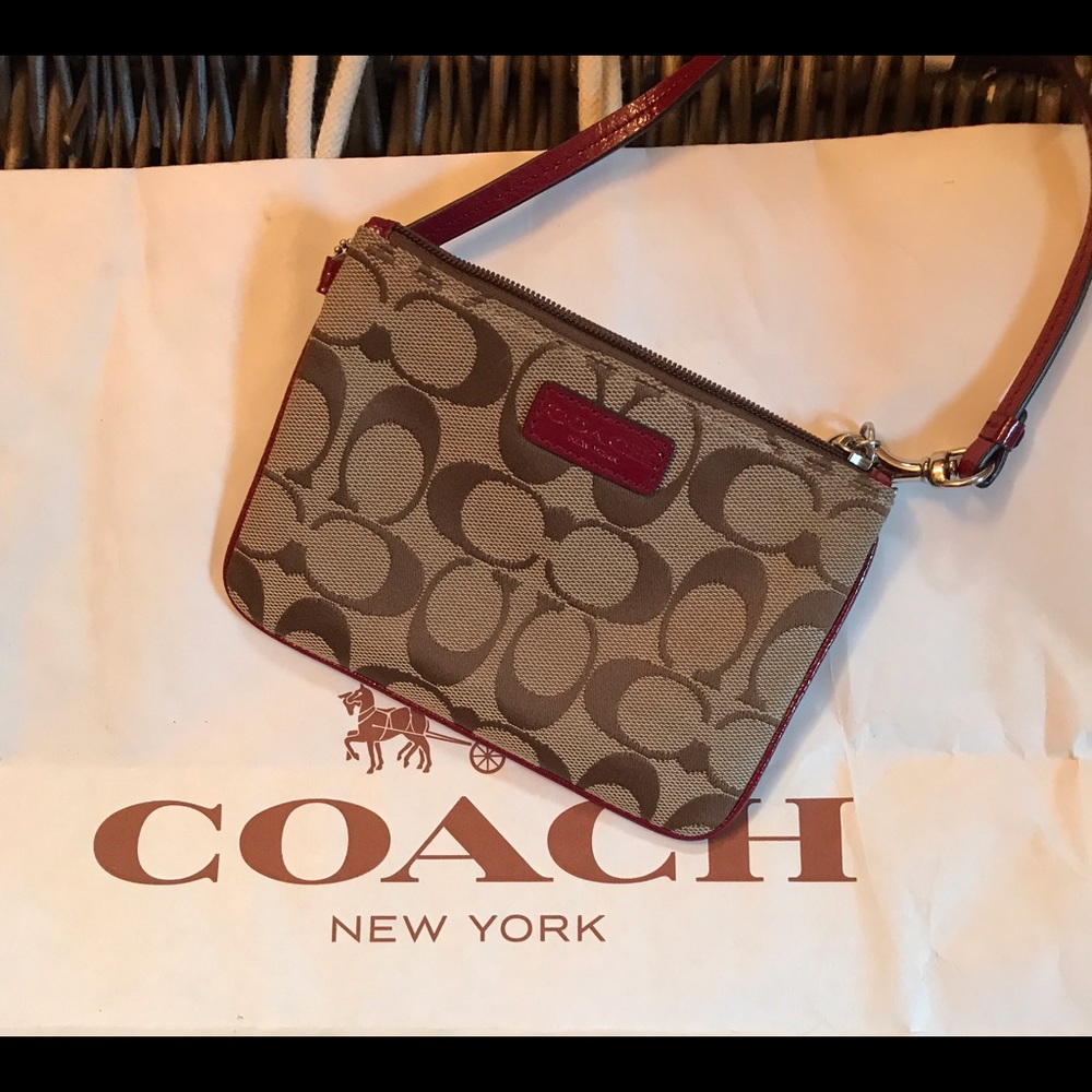 Brand new coach wristlet