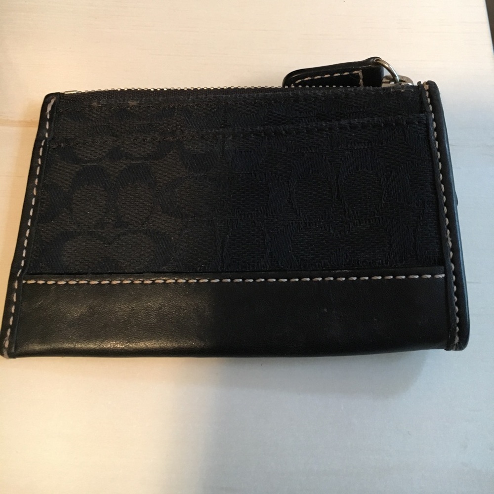 Small coach change purse