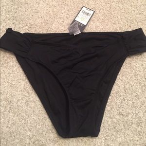 Black bikini bottom