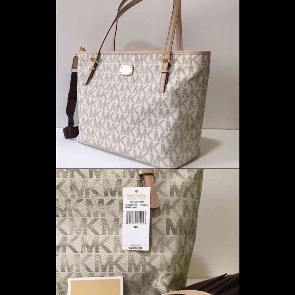 ❌❌SOLD❌❌NWOT Michael Kors Jet Set Large Diaper Bag