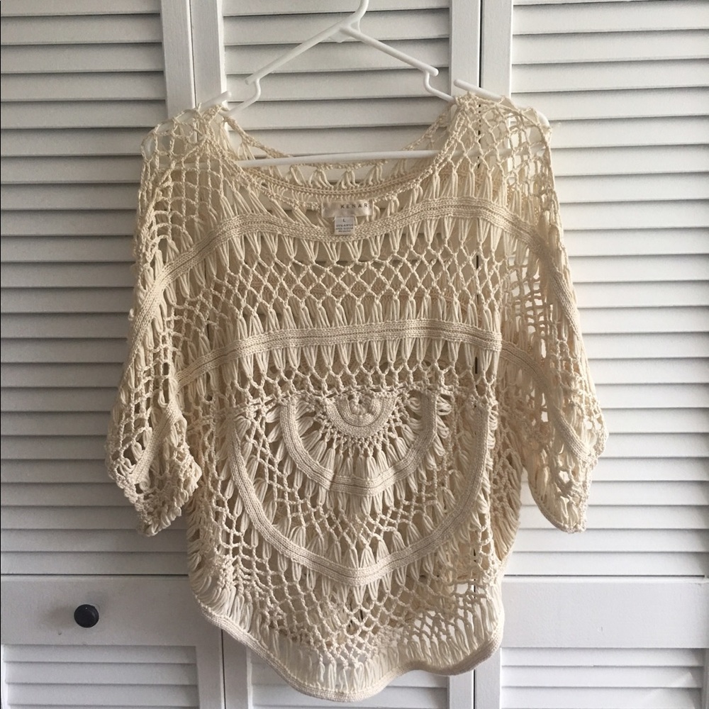 Crochet sweater