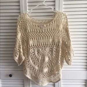Crochet sweater