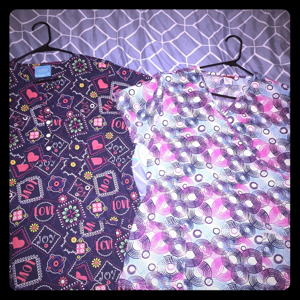 Scrub tops