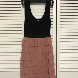3 tier Black and Pink dress from Target