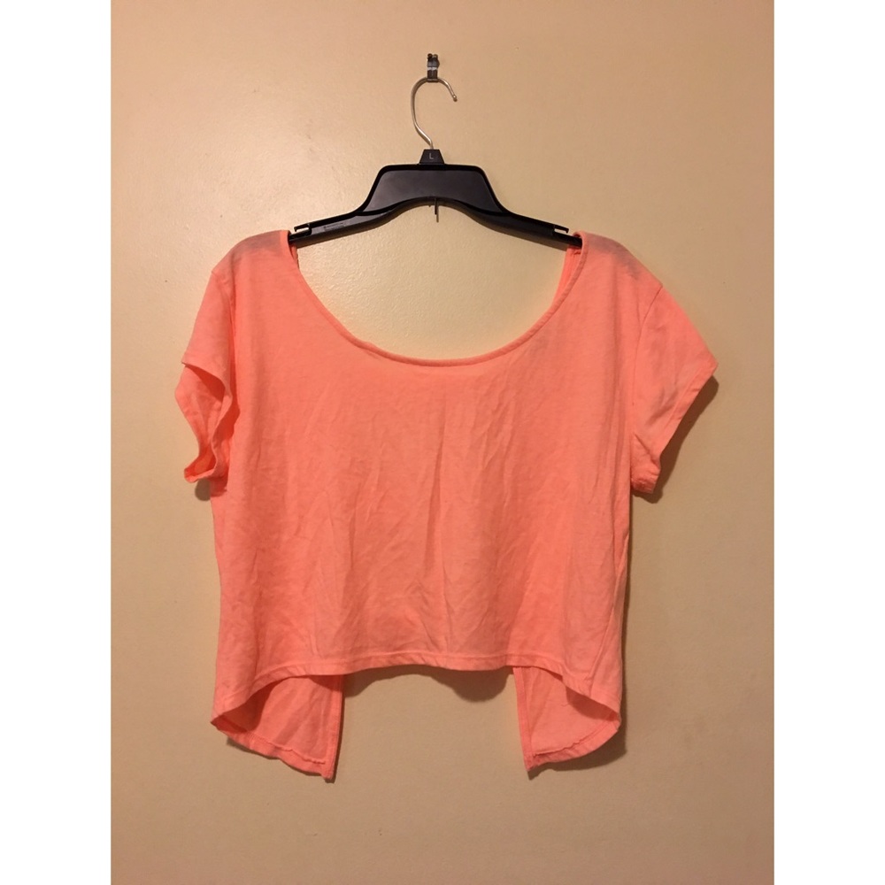 Neon colored crop top!