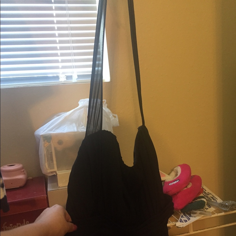 Used bridesmaid dress black
