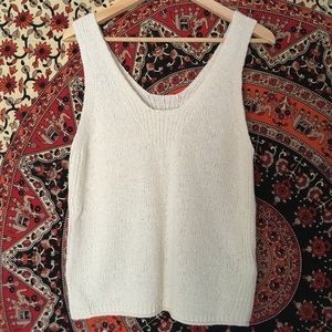 madewell sweater tank