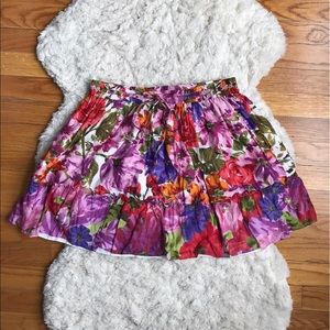 Floral print Joie skirt