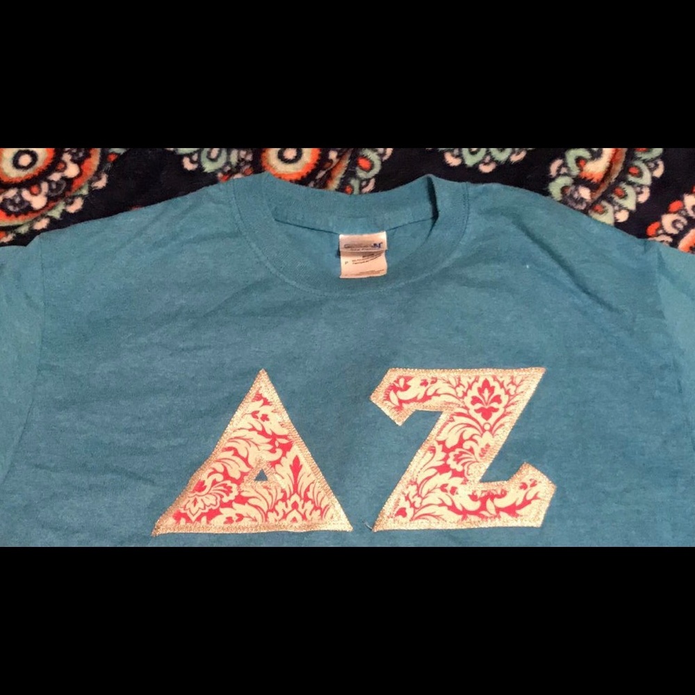 Delta Zeta Letter shirt!