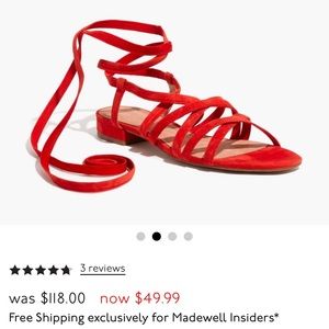 madewell holly ankle-wrap sandals