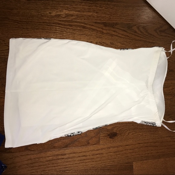 Strapless White Dress - Picture 2 of 2