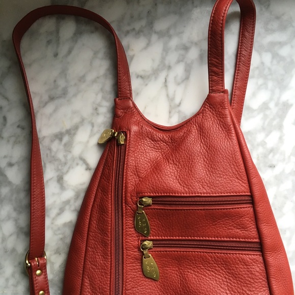 libaire leather backpack