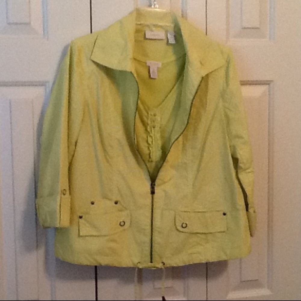 Chico's jacket and top