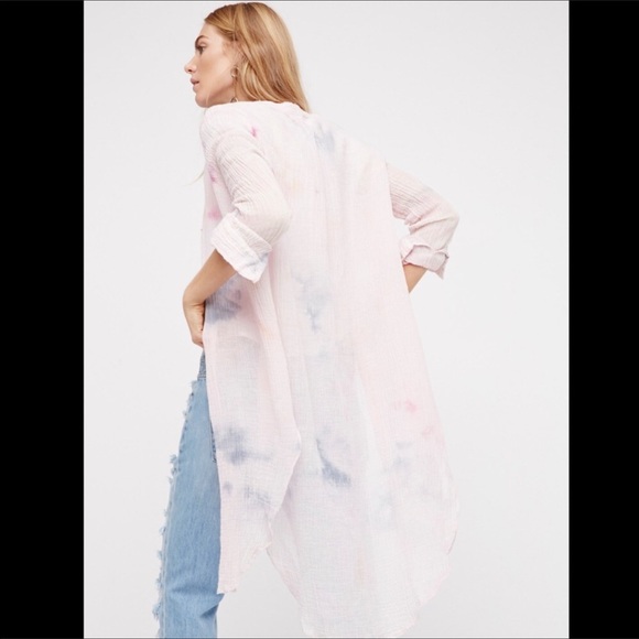 ❗️LAST CHANCE LOWEST❗️ FREE PEOPLE tiedye tunic - Picture 3 of 5