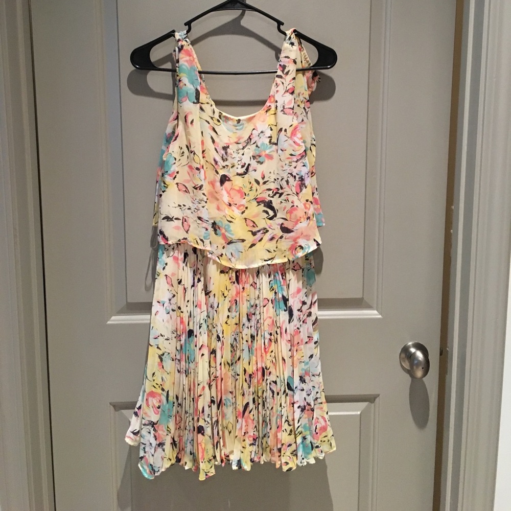Colorful Chiffon Dress