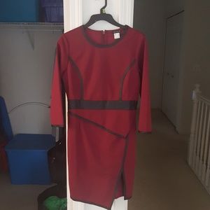 NWOT burgundy Venus dress