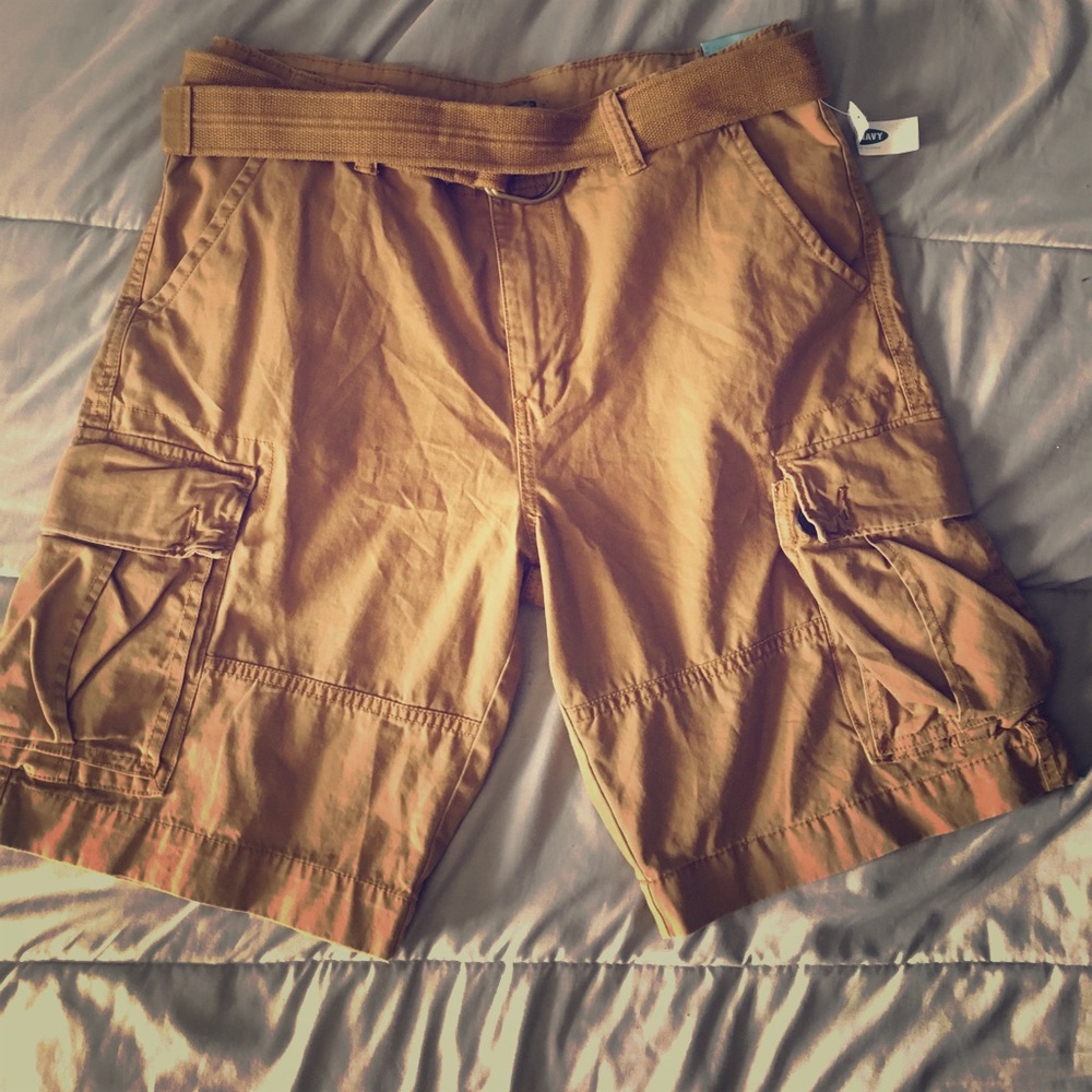 Old navy cargo shorts!