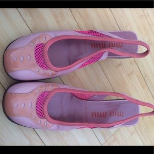 Miu Miu modern colorful pumps