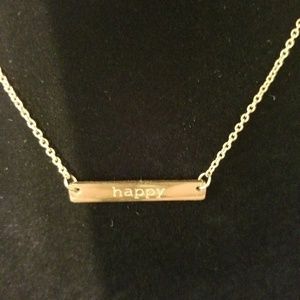 "Happy" 18 karat Necklace