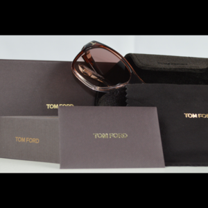 OversizedBronze Sunglasses by Tom Ford