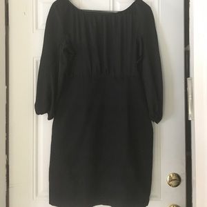 Max studio long sleeve black dress size large