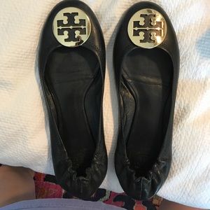 Minnie Travel Ballet Flat Leather