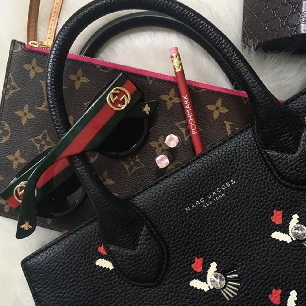 Marc Jacobs "Tulip Collection" Gotham Purse