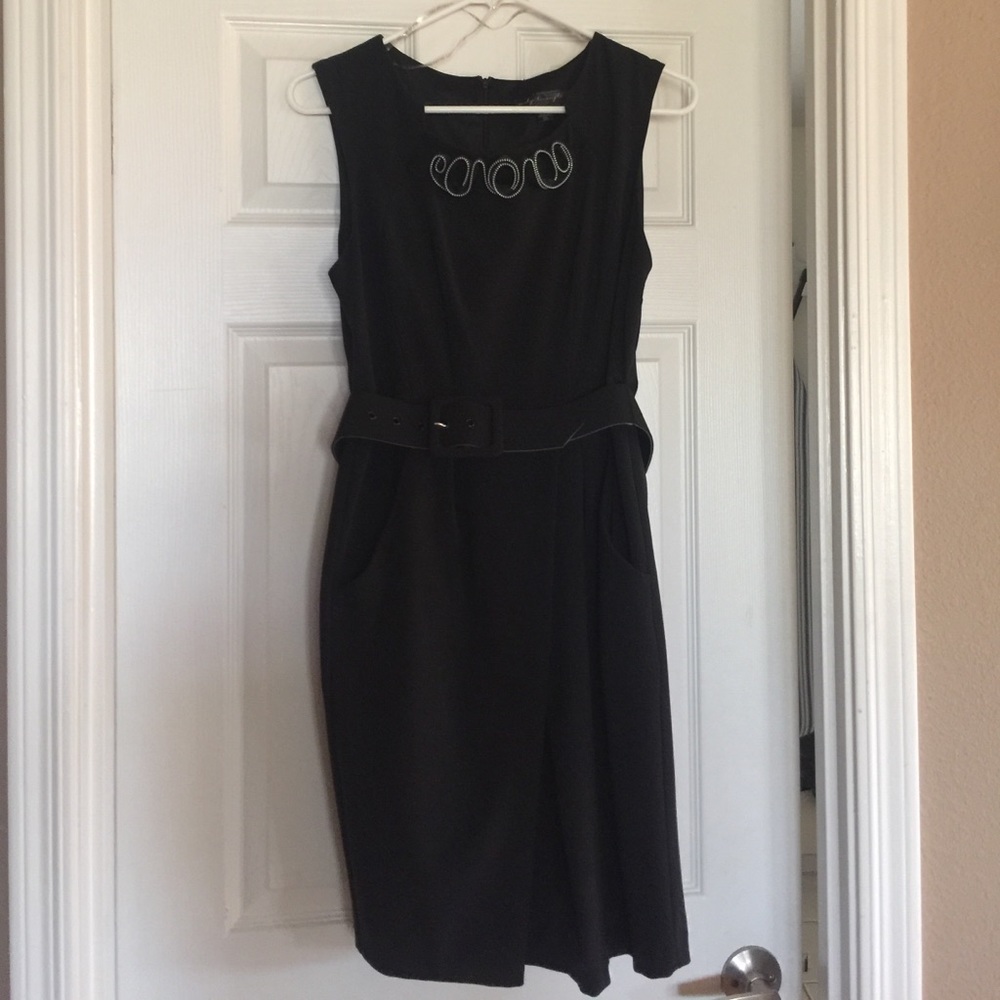 City Triangles black dress