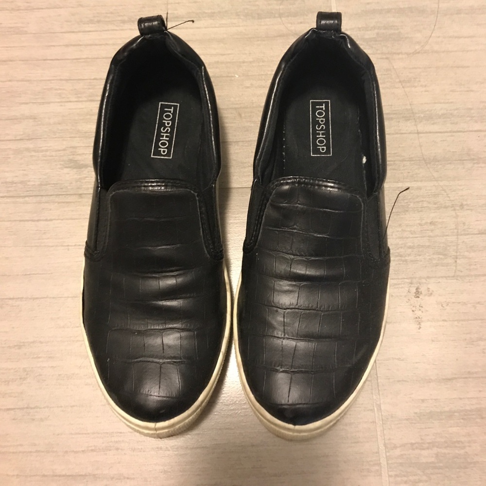 Topshop leather sneakers size 38 euro