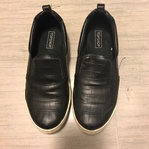 Topshop leather sneakers size 38 euro