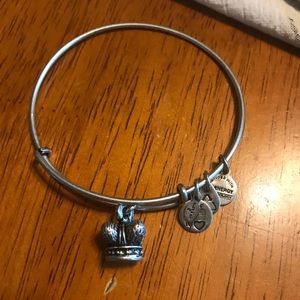 Alex and Ani king's crown bangle