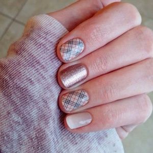 Jamberry rose gold sparkle wrap